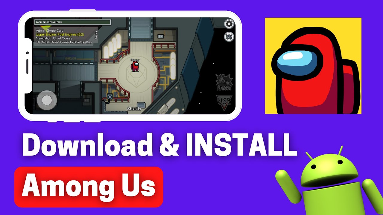 How To Download Install Among Us On Android Among Us Multiplayer Game For Android Youtube