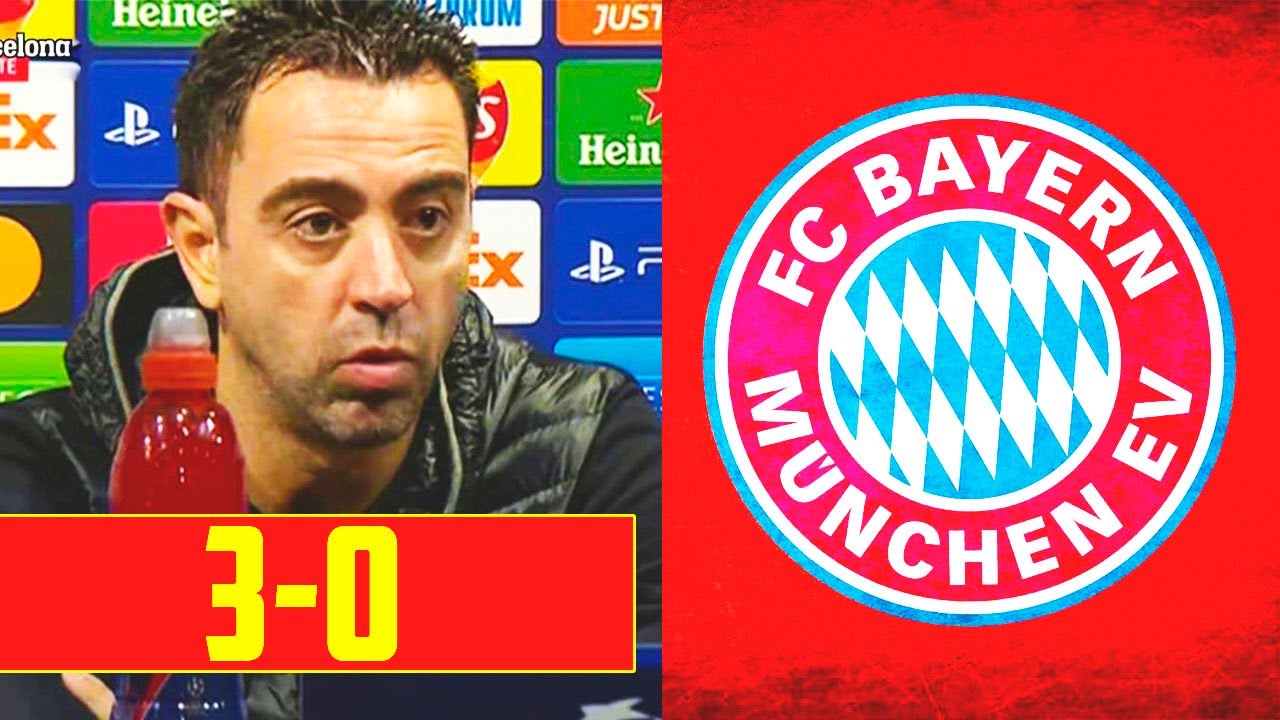 Barcelona's Xavi Hernandez 'angry' after UCL loss to Bayern Munich