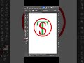Create this Intertwined Text Effect in Seconds! #shorts #viral #adobeillustrator