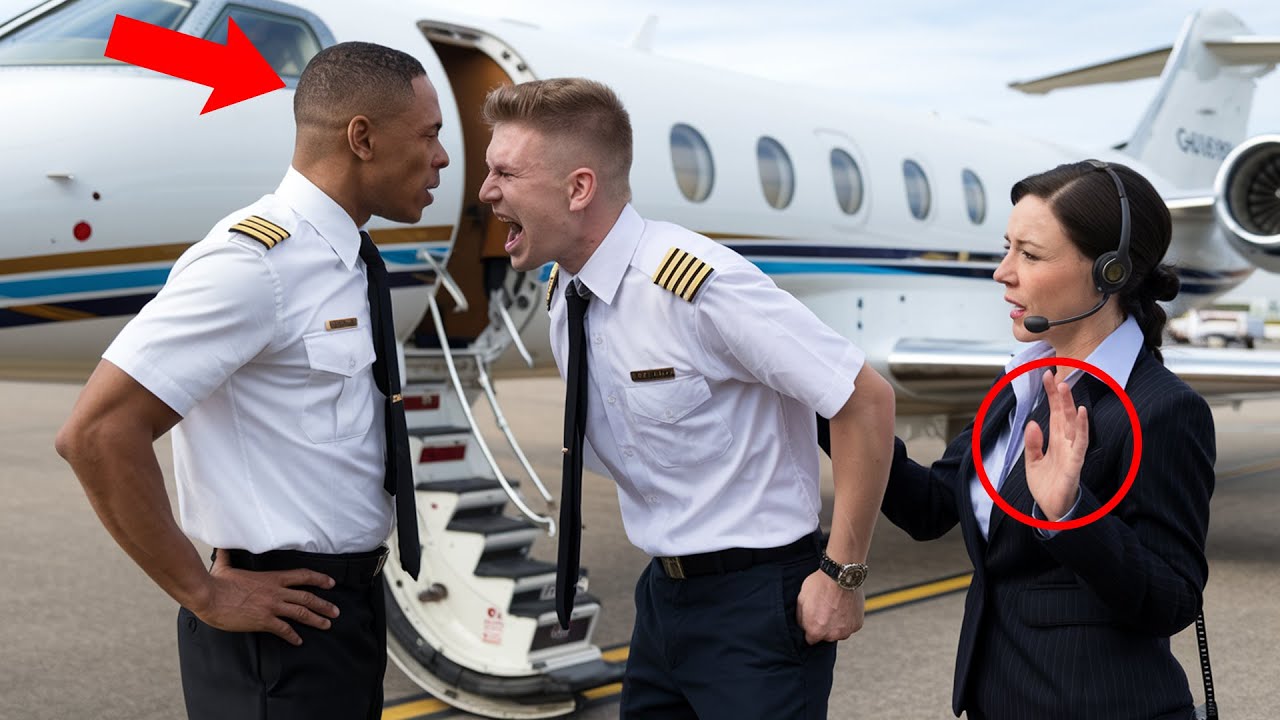 Black Pilot Ordered Off His Own Plane — Seconds Later, He Fires the Co-Pilot on the Spot