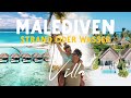 STRAND oder WASSERBUNGALOW ?! 🏝 II Malediven Urlaub 2022