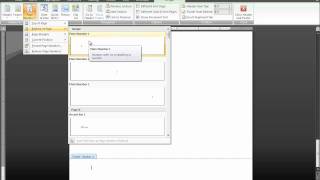 Format Page Numbers in Microsoft Word 2007
