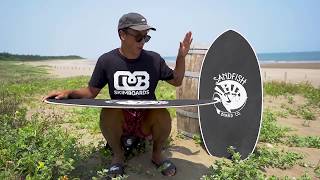 DB Skimboards: Sandfish Pro Cruiser Review DB Skimboards: Sandfish Pro Cruiser Review