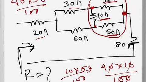 Electrical Engineering: Equivalent resistance (problem example)