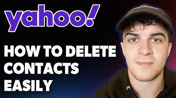 How to Delete Contacts From Yahoo Account Easily [2025 Full Guide]