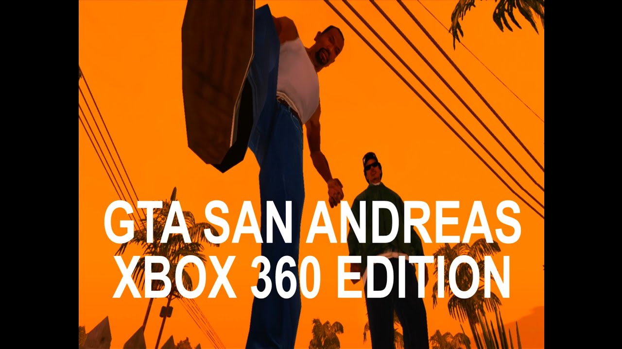 GTA San Andreas Sur Xbox 360 - Version PAL FR - Très Bon état - Rockstar Games