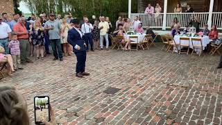Best Groom Garter Dance Ever Magic Mike Style