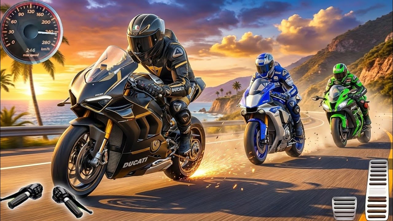 Extreme Moto Rider Bike Racing 😱 | Unlimited Speed Gameplay