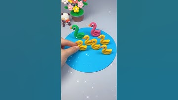 Easy Origami |Make Some Cute Little Ducks With Your Kids Using Clay!#origami #diy