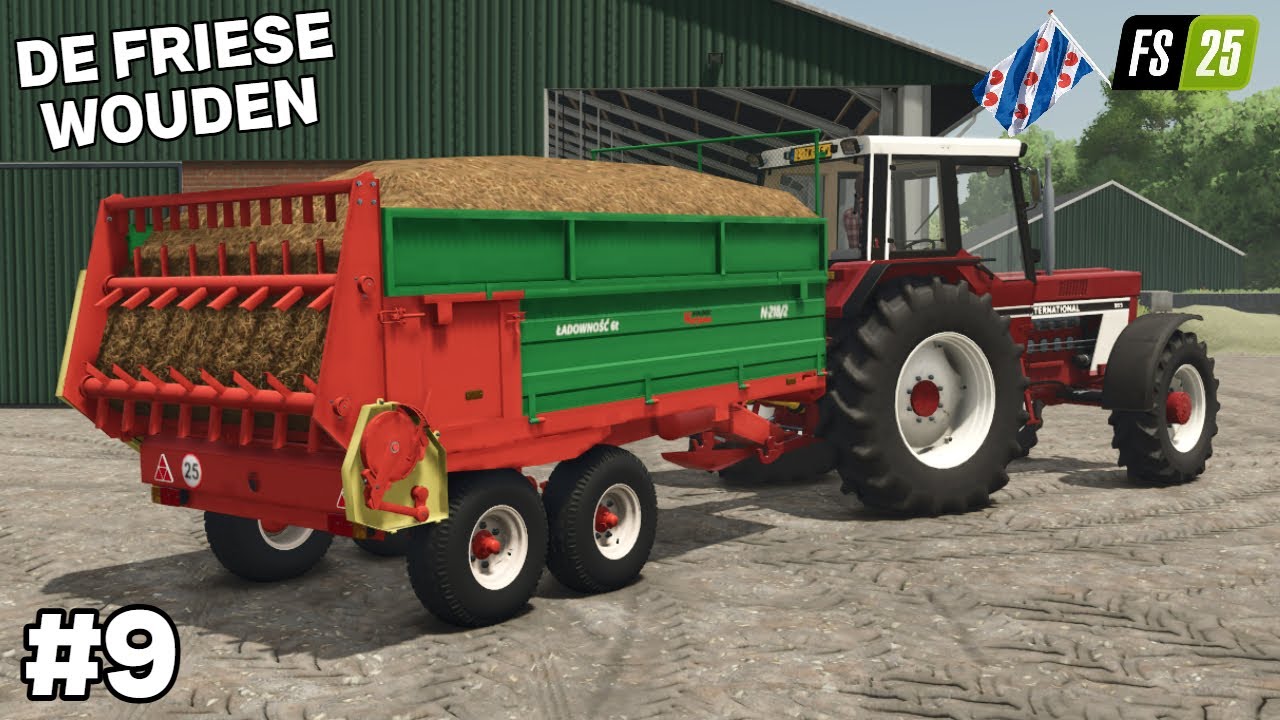 Voor Het Eerst Gemengd Rantsoen Voeren & Een Meststrooier Kopen | De Friese Wouden #9 | FS25