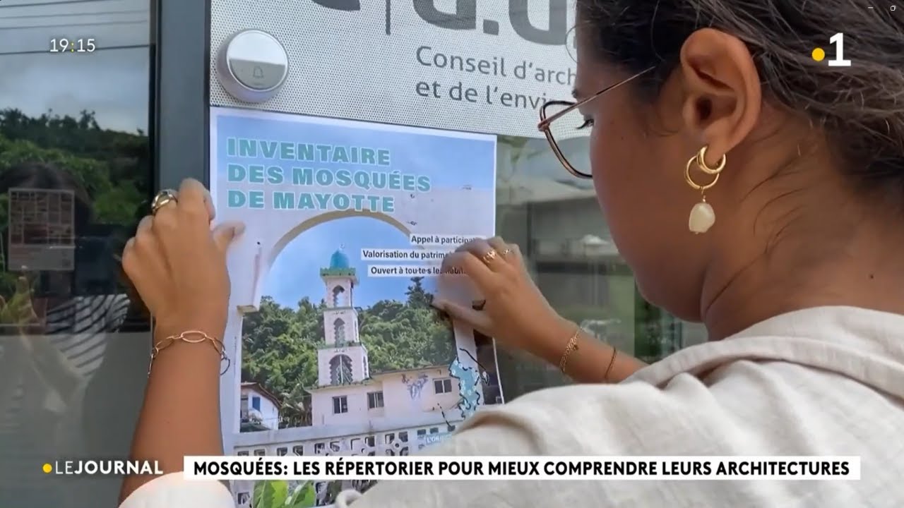 Reportage Mayotte la 1ère | Mosquées : Les répertorier pour mieux comprendre leurs architectures