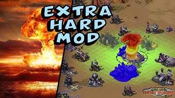 Red Alert 2 - 2v4 With SuperWeapons - Extra Hard Mod