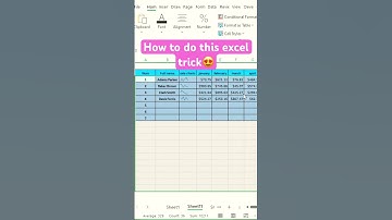 Excel auto border-excel tips and tricks-tutorial #shorts