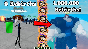 Noob Have 8 Chaos Overlords Packs!! - 1 Million Rebirths a Week - Muscle Legends 💪