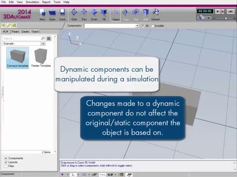 Components and Layouts in 3D World