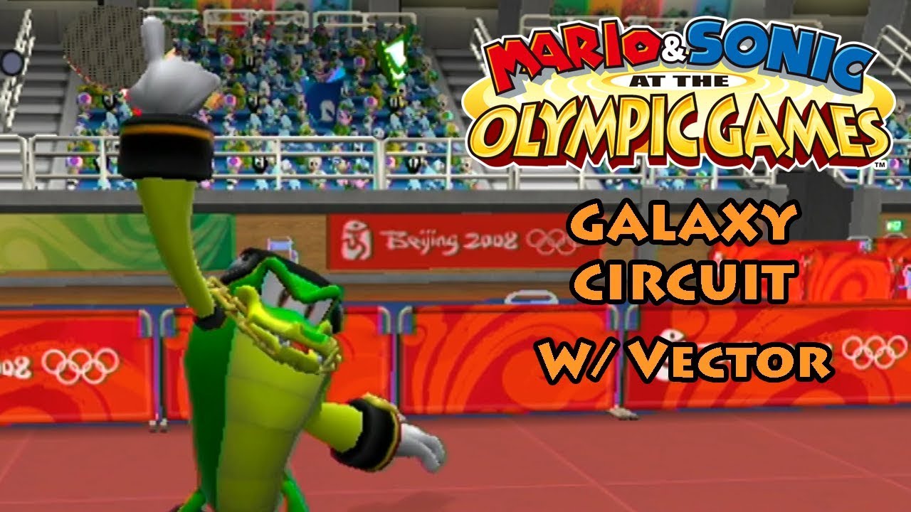 Mario & Sonic at the Olympic Games: Galaxy Circuit w/ Vector