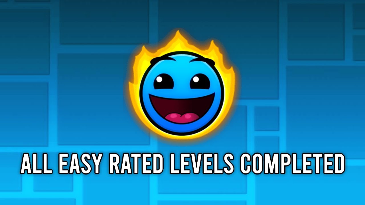 Every Easy Rated Level Completed | Geometry Dash 2.11 - YouTube