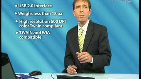 ScanShell 3000DN - Portable duplex scanner