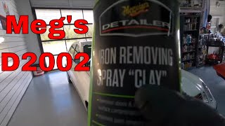 Meguiar's D2002!! Is It Worth It? Iron Removing Spray 'Clay'!