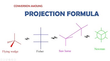 Conversion among Projection formulas Fisher//Newman//Saw horse// Flying Wedge