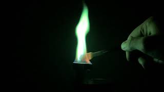 Copper (II) Chloride Flame Test