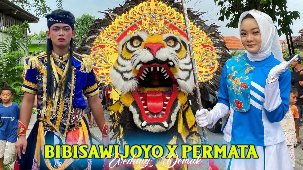MEMBLUDAK !! Parade Barongan BIBISAWIJOYO PERMATA Drumband Wedung