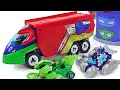 PJ Masks PJ Launching Seeker Transforming truck! Destroy the Big Bad Truck! | DuDuPopTOY