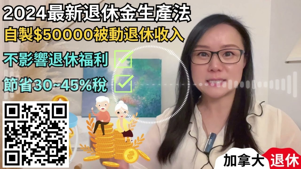 【Podcast】美國熊市? 如何在加拿大自製$5萬被動退休收入？不影響退休福利+合法節省30~45%稅！加拿大自制長糧｜加拿大股市｜加拿大經濟衰退｜加拿大投資｜美國熊市｜美國經濟衰退｜加拿大退休
