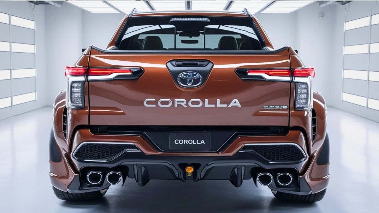 Пикап Toyota Corolla 2027 года — футуристический американский зверь, которого мы ВСЕ хотим!