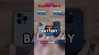⚡☠️ IPHONE 16 PRO VS IPHONE 15 PRO BATTERY TEST!!