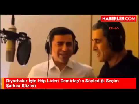HDP Eş Genel Başkanı Selahattin Demirtaş'ın Kürt Sanatçı Diyar İle Yeni Seçim Şarkısı