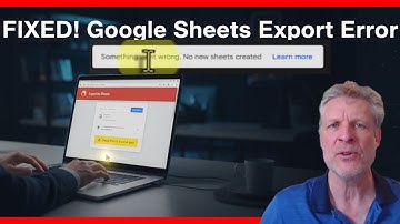 FIXED: Google Sheets "Something Went Wrong - No New Sheets Created" Error