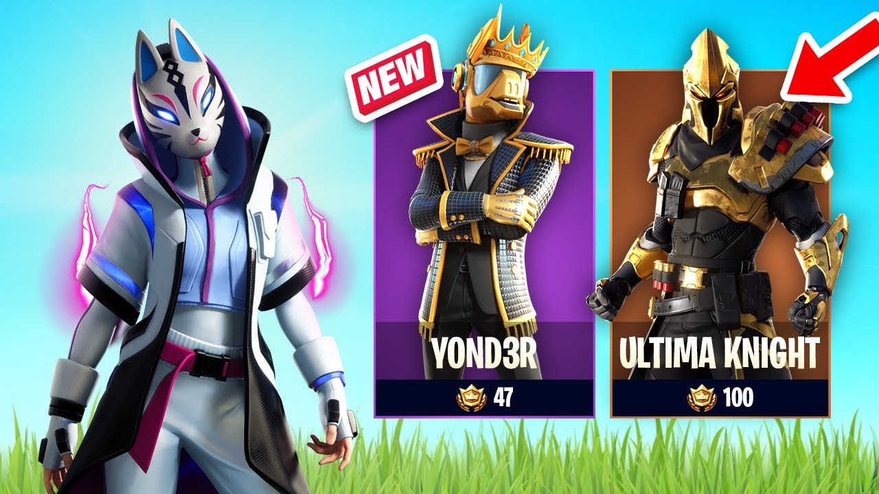 Fortnite' Season 10 Battle Pass Skins to Tier 100: Yond3r, Ultima Knight &  Catalyst