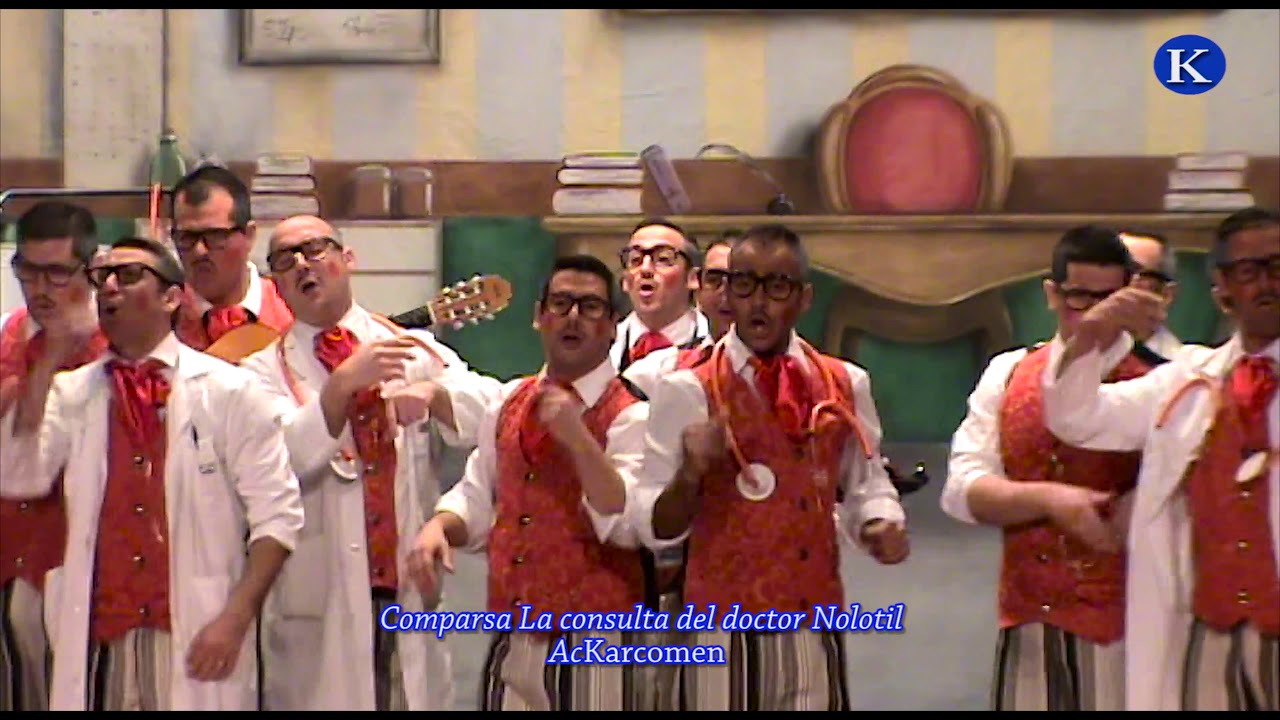 Comparsa La consulta del doctor Nolotill de Alcala de Guadaira preliminar Carnaval de Carmona 2010 cultural assimilation