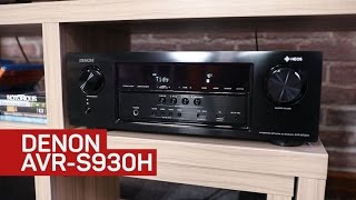 Denon AVR-S500BT 5.2 Channel Full 4K Ultra HD A/V Receiver with Bluetooth Denon's AVR-S930H offers top features and performance on a budget