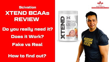 Scivation Xtend  BCAAs Review | Does it Work | Fake vs Real | Apex Supplements | Hindi