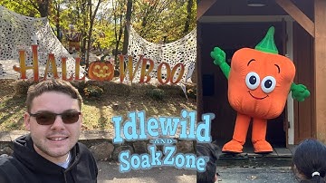 Halloween Fun at Hallowboo! | Idlewild & SoakZone Vlog October 2025