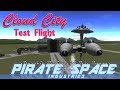 Star Wars Cloud City Test Flight in Kerbal Space Program