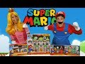 Super Mario Playsets With Princess Peach & Mario !  || Toy Review || Konas2002