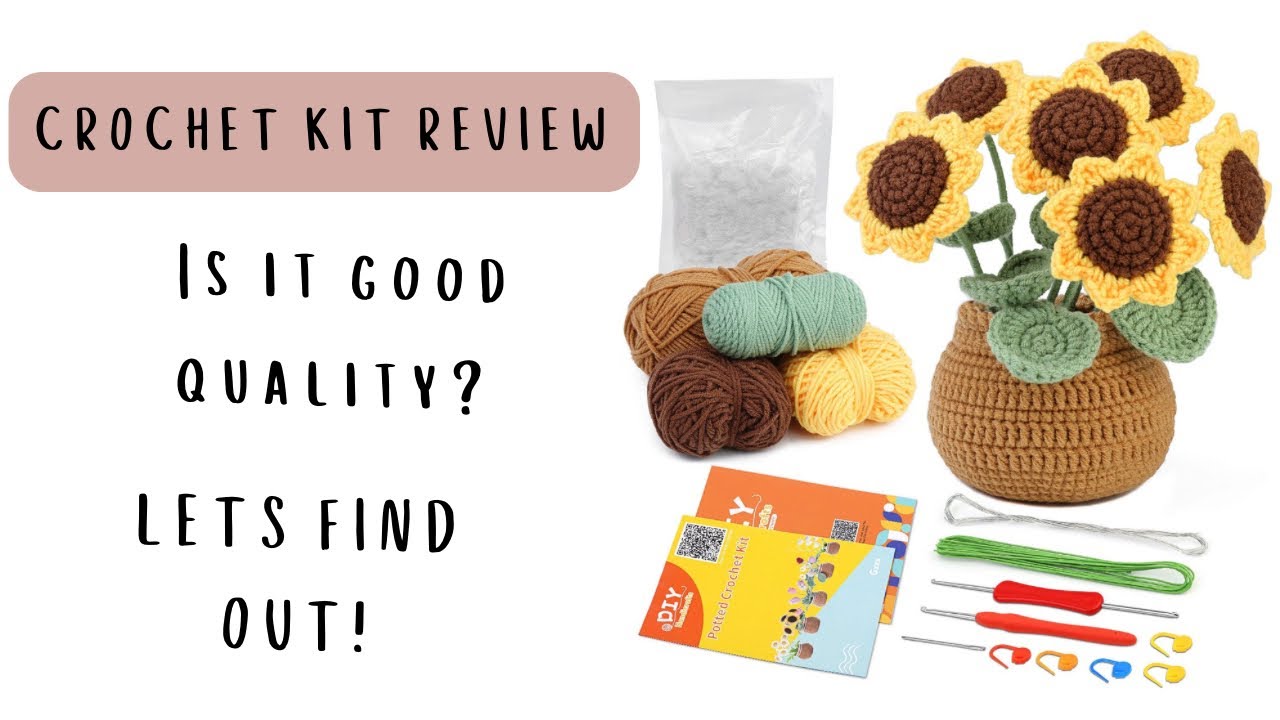 Crochet kit for beginners…Let's review this! 