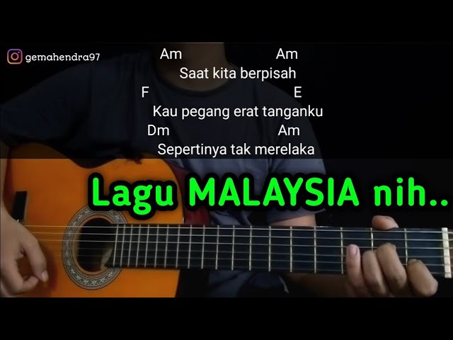 Chord cinta aku bukan tak Chord Mirnawati