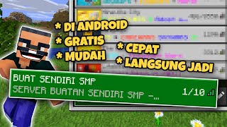 CARA MEMBUAT SERVER MCPE DI VERSI 1.17 ON 24JAM!!! || Minecraft tutorial Indonesia ||