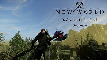 The Barbarian Build Guide | Season 9 PvP | 725 Sword/Shield & Great Axe