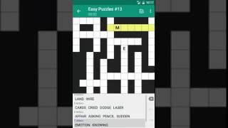 Fill-In Crossword Puzzles - Word game for android screenshot 3