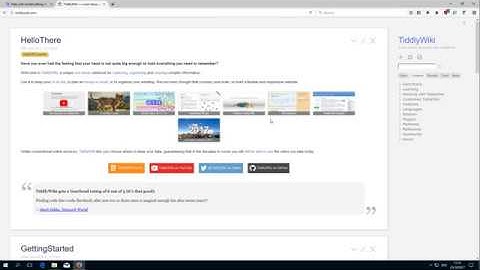 Script / ToDo manager for TiddlyWiki 01