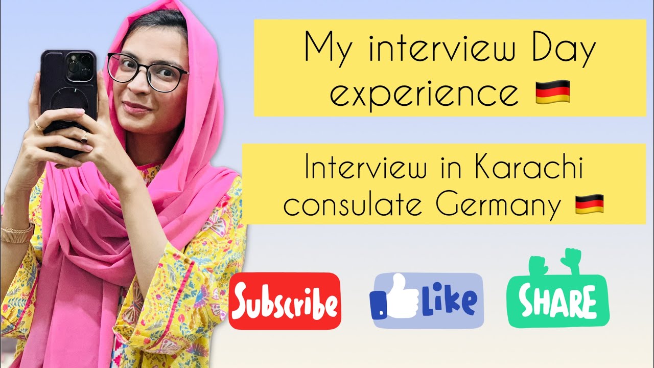 Student visa interview for germany 🇩🇪 question and answers ️My ...