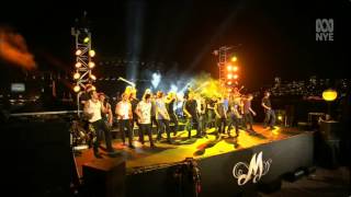 Tap Dogs 20 Year Anniversary Performance Sydney Opera House New Years Eve 2014