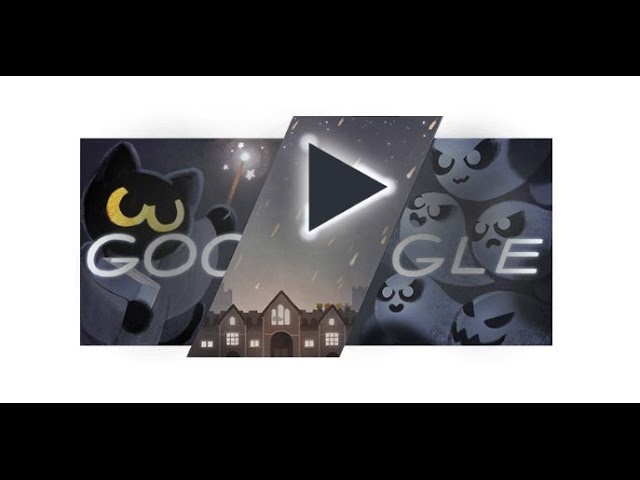 Ajude o gatinho mágico neste doodle de Halloween do Google