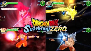 Dragon Ball Sparking Zero PPSSPP - Goku DBS All Super, Transformations, & Ultimates