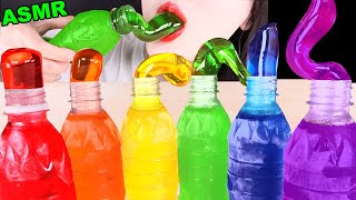 ASMR RAINBOW HONEY JELLY, 무지개 꿀젤리 먹방, SATISFYING  EATING SOUNDS NO TALKING,Most Popular Food Mukbang